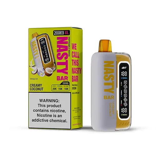 Nasty Bar XL DR20Ki - Creamy Coconut | Vape desechable