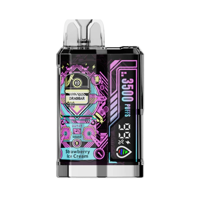 Dragbar B3500 - Strawberry Ice Cream | Vape desechable