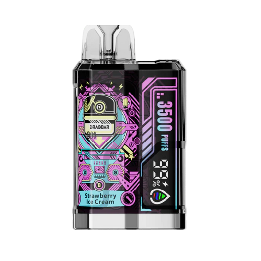 Dragbar B3500 - Strawberry Ice Cream | Vape desechable