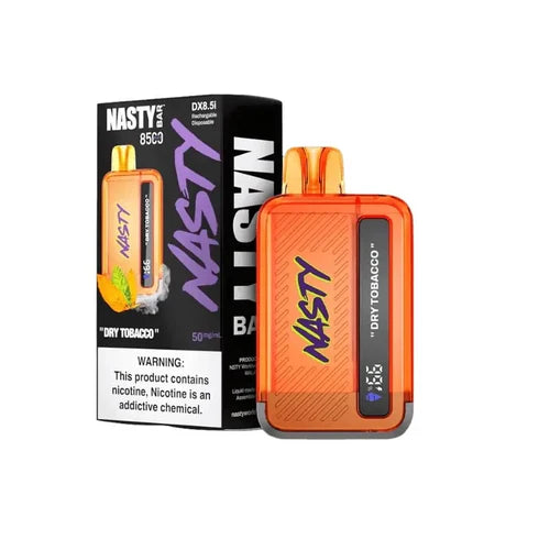 Nasty DX8.5i - Dry Tobacco | 8500 Puffs vape | Vape desechable