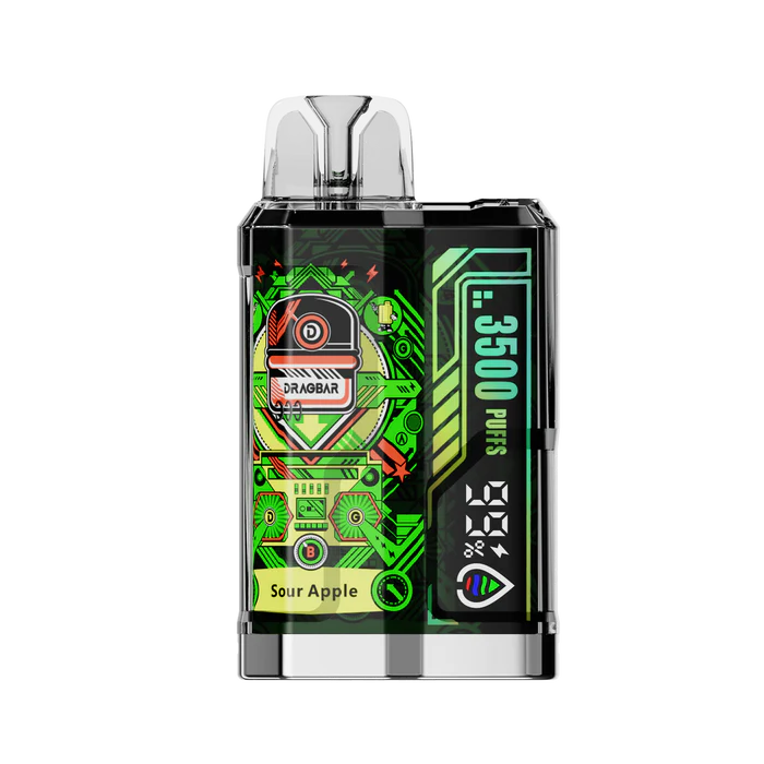 Dragbar B3500 - Sour Apple | Vape desechable