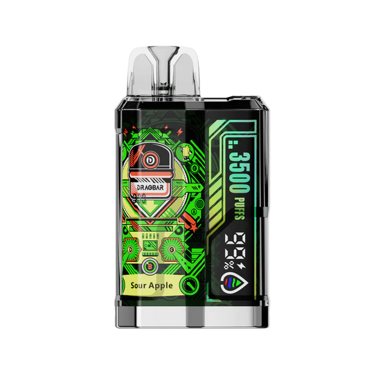 Dragbar B3500 - Sour Apple | Vape desechable