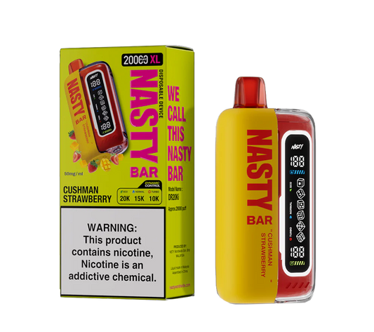 Nasty Bar XL DR20Ki - Cushman Strawberry | Vape desechable