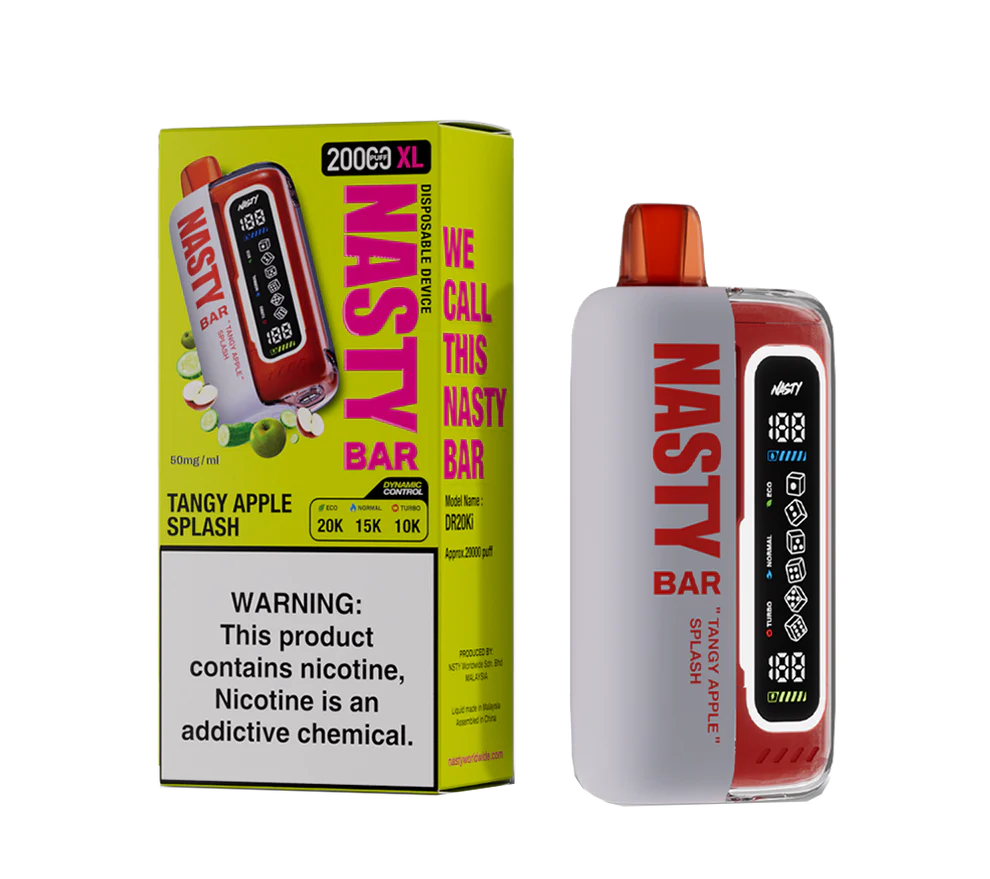 Nasty Bar XL DR20Ki - Tangy Apple Splash | Vape desechable